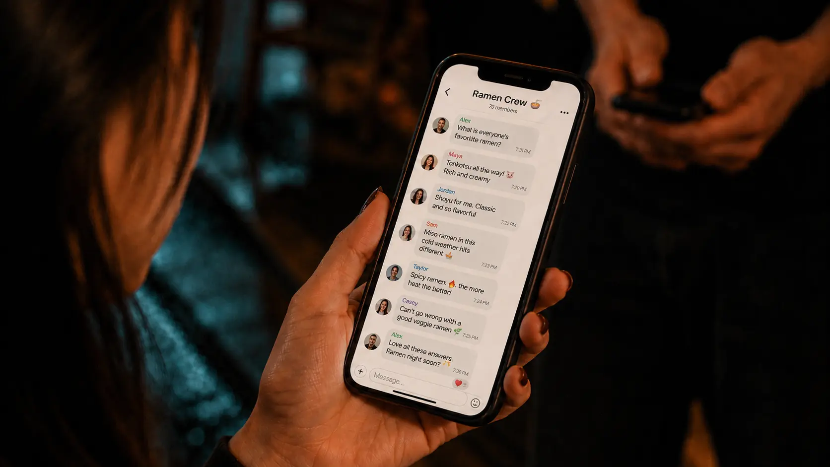 Ramen crew WhatsApp community