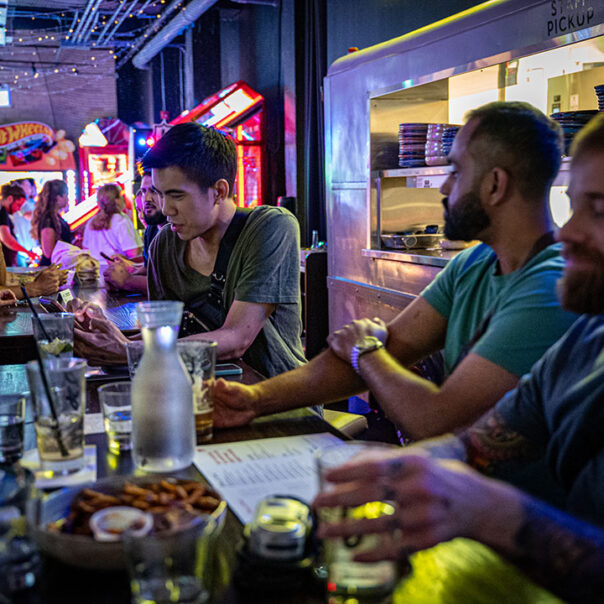 Greta bar night with ramen crew